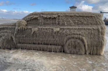 What Happens to a car Encased in ice?