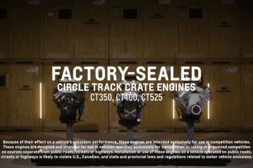 Chevrolet Performance - Circle Track Crate Engines - Product Spotlight