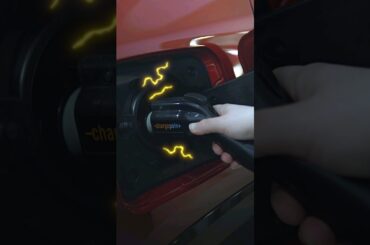 Charging a Toyota Plug-In Hybrid!