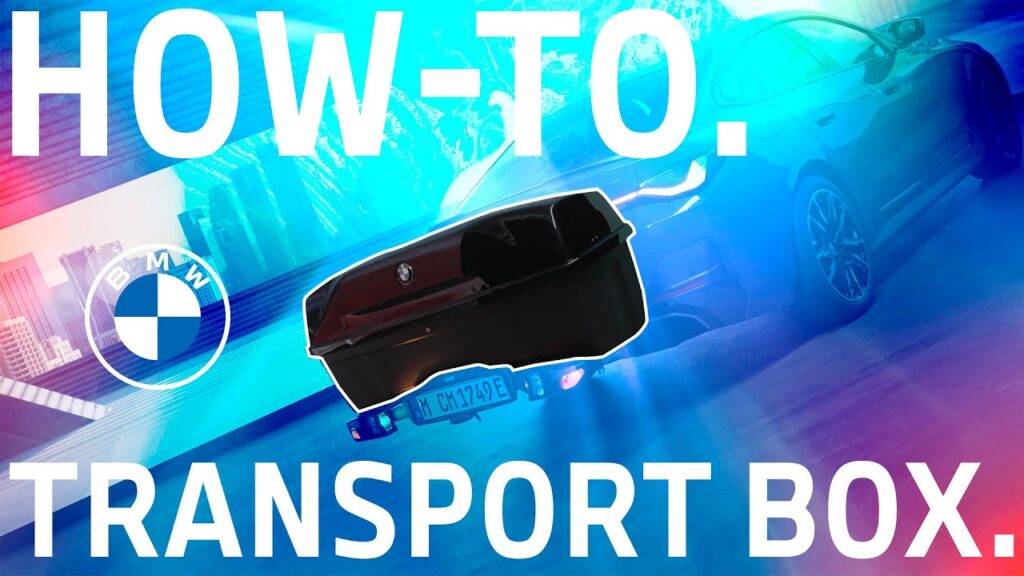Serial Container Bmw BMW Transport Box Guide: How To Expand Luggage Space Easily. - EVSHIFT