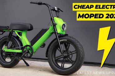 6 Cheapest All-Electric Moped eBikes for 2024 (Pricing Overview for Buyers)