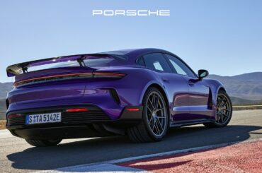 Ready for takeoff. The Taycan Turbo GT sets a record at Laguna Seca Raceway