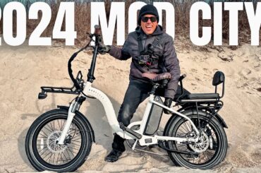 BEST Commuter & Cargo Electric Bike 2024: MOD BIKES CITY+ REVIEW | Smart Tech Features