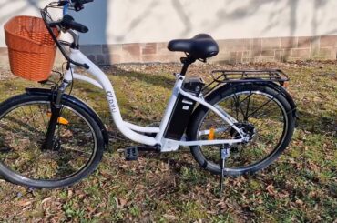 DYU C6 Electric Bike 350W Urban Electric City Bicycle 4K Video