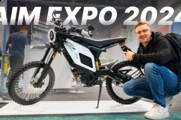 The Coolest New E-Bikes & E-Motos at AIM Expo 2024 in Vegas!