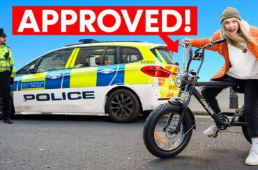 I rode the first UK legal throttle Ebike