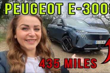Longest range electric family car - Peugeot e-3008 Review UK 4K