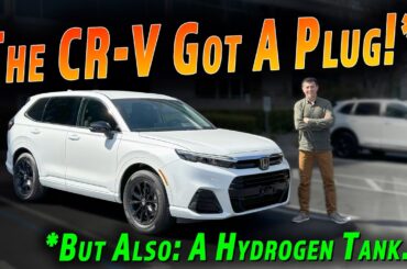 Honda's 2025 Plug In CR-V For America Isn't What You Think... It's a Hydrogen Fuel Cell Plug In