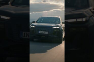 Chris Evans | “Can I Drive it” #AudiQ6etron #Audi #FourRings