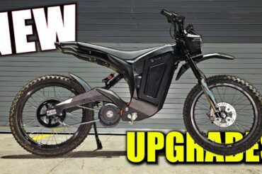 My NEW UPGRADED 72v Solar E-Clipse 2.0 Electric Motorcycle!