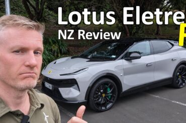 Lotus Eletre R electric vehicle - New Zealand review