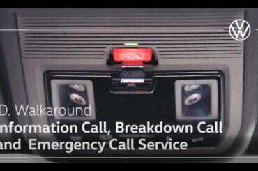 Volkswagen ID. Walkaround - The SOS button - Information, Breakdown and Emergency Call Service