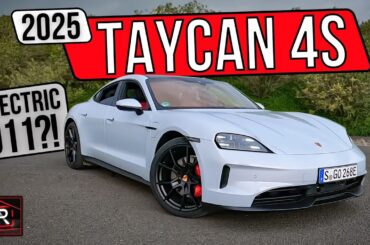 The 2025 Porsche Taycan 4S Is A Perfected Electric German Sport Sedan
