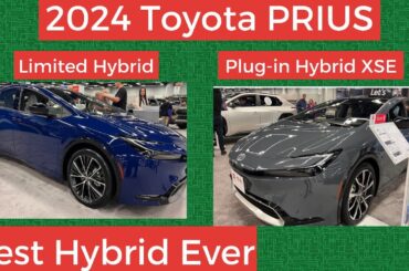2024 TOYOTA Prius Limited Hybrid And 2024 Toyota PRIUS Prime Plug-in Hybrid XSE Premium
