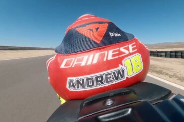 Andrew Irwin onboard Circuit Andalucia on a Superstock Fireblade