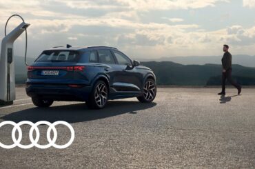 Experience the Audi Q6 e-tron with Chris Evans