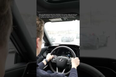 Traffic Jam Assist feature on the Lexus TX