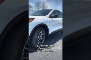 2022 Ford Escape Plug-In Hybrid #escape #fordescape #hybrid