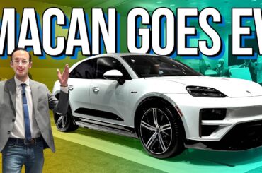 The 2024 Porsche Macan is an EV Now