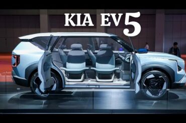 "Revolutionary Kia EV5: Electric Car of the Future Unleashed!"
