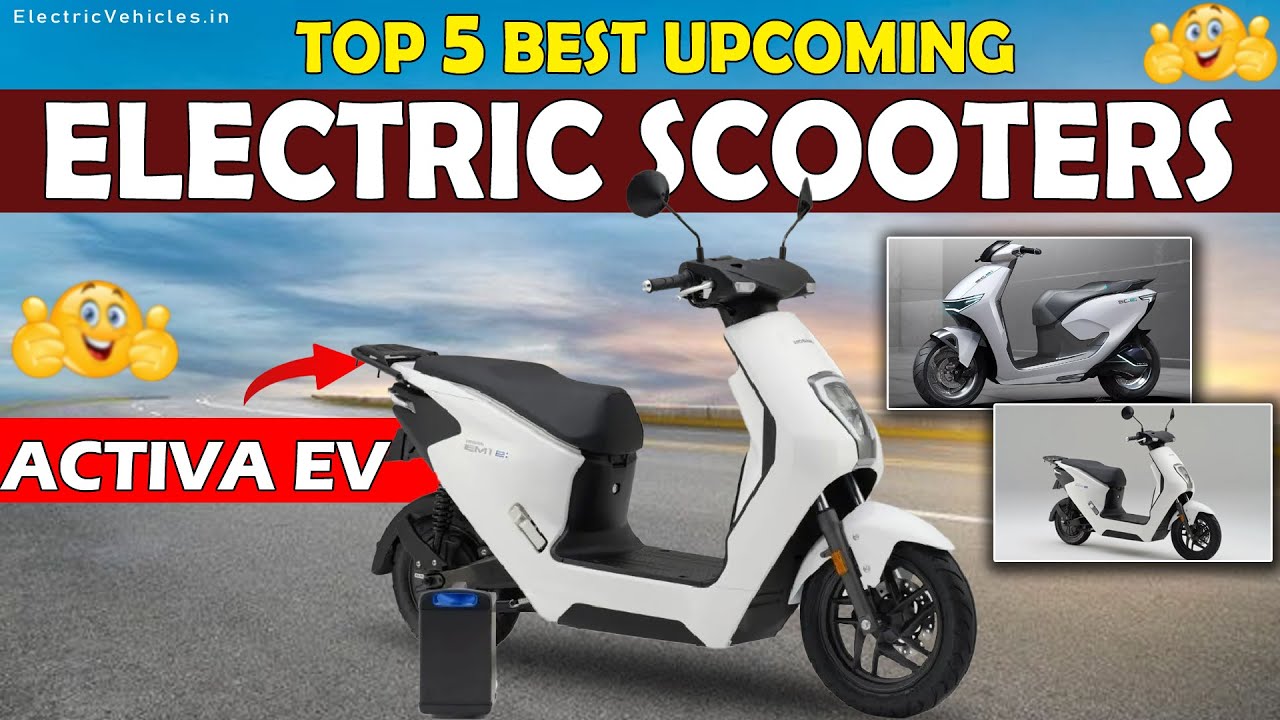 Top 5 Best Electric Scooters 2024 Electric Scooters in India
