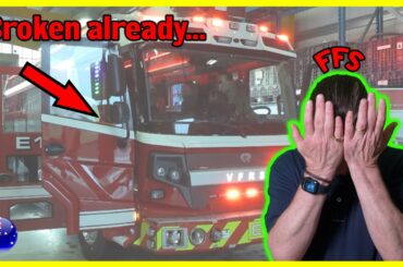 Vancouver EV Fire Truck BROKEN after ONE MONTH | MGUY Australia