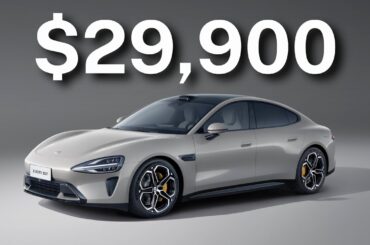 $29,900 Xiaomi SU7 Electric Car SHOCKS The ENTIRE Industry!