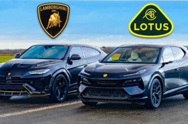 900hp Lotus Eletre R v Lambo Urus: DRAG RACE