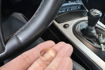 No longer wearing my ring