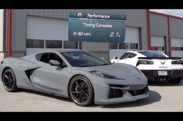 I think I just set a world record 0-60 in the E-Ray. 2.1 Seconds! 😳