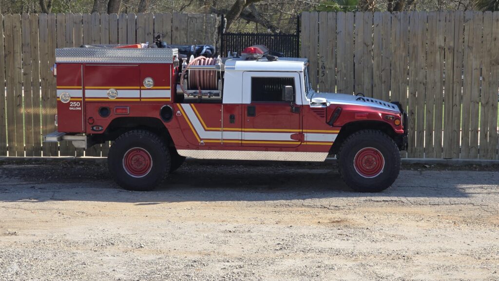 Hummer fire truck