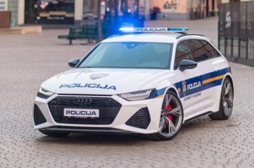 Audi RS6 Avant "police car" from Croatia