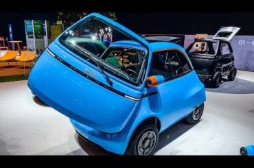 Microlino Lite - electric city car kids can drive from 14 years in France and Italy