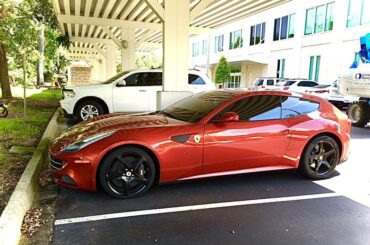 i scrolled down 8 years worth of photos to see wat my first spot since getting an iphone was and it was this [Ferrari FF]