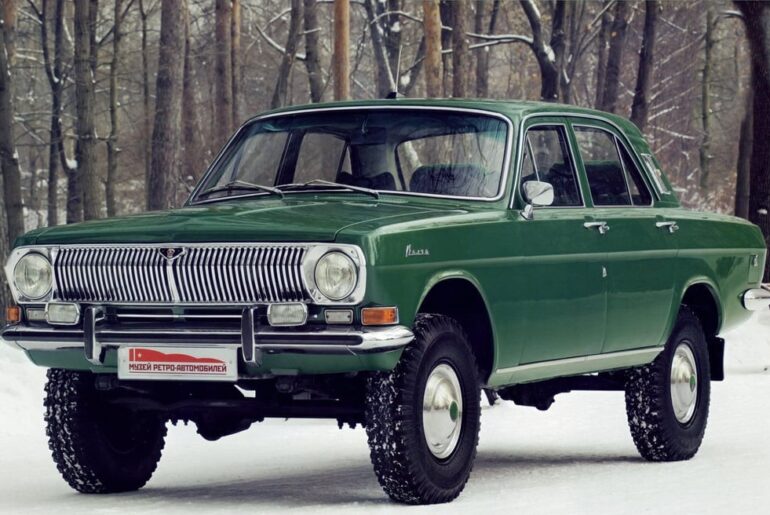 1974 GAZ 24-95 Volga 4x4, a Soviet 4x4 Sedan.