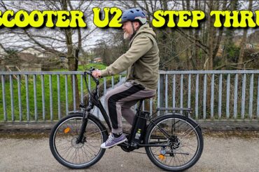 ISCOOTER U2 Ebike  Review Unboxing & test ride. Affordable step through electric bike