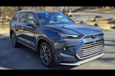 2024 Toyota Grand Highlander hybrid Platinum|First drive & Review