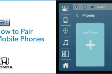 Honda Prologue I How to Pair Mobile Phones