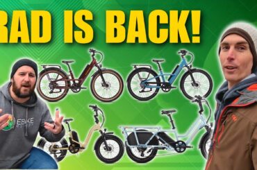 We Check Out Rad Power Bikes NEW 2024 Models! New RadWagon 5, RadExpand 5 Plus, and Radsters