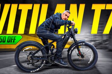 Vitilan T7 Full Suspension Mountain E-bike - Detailed Review #2