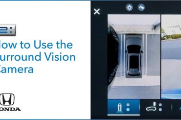Honda Prologue I How to Use the Surround Vision Camera
