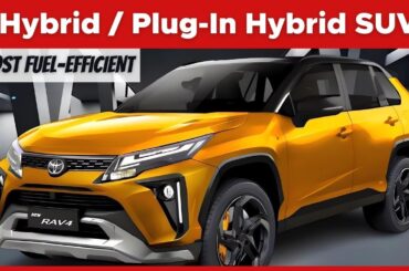 Most fuel-efficient Plug-In-Hybrid SUVs are Here!