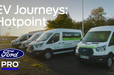 How Hotpoint UK are transitioning their fleet to electric with Ford Pro™
