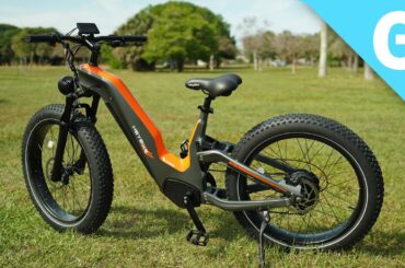 Heybike Hero: A CARBON full-suspension fat tire E-bike?!