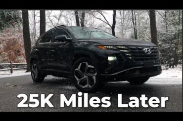 Hyundai Tucson PHEV // 25,000 Mile Update // Best Hybrid SUV 2024