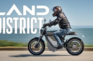Anyone Can Ride this 72mph e-moto - Land District Review