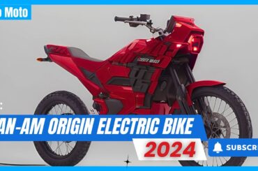 2024 Can-Am Origin Electric Bike: A Trailblazing Off-Road Adventure