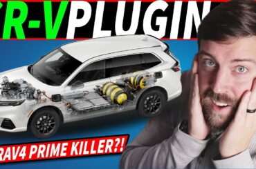 Honda just released its New CR-V Plug-In for America // Finally a Rav4 Prime Rival?