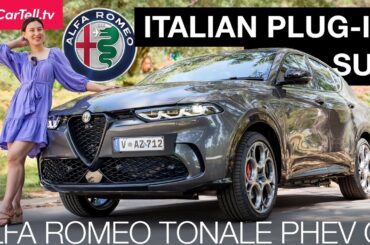 Alfa Romeo Tonale 2024 Review | A Plug-In Hybrid SUV with Italian Flair