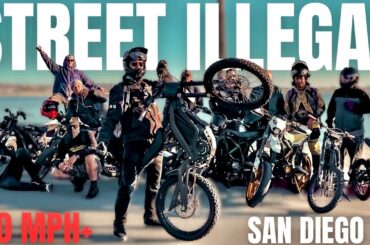 72V FAST E-BIKES: Sur Ron, Talaria & Super73 TAKEOVER California STREETS!